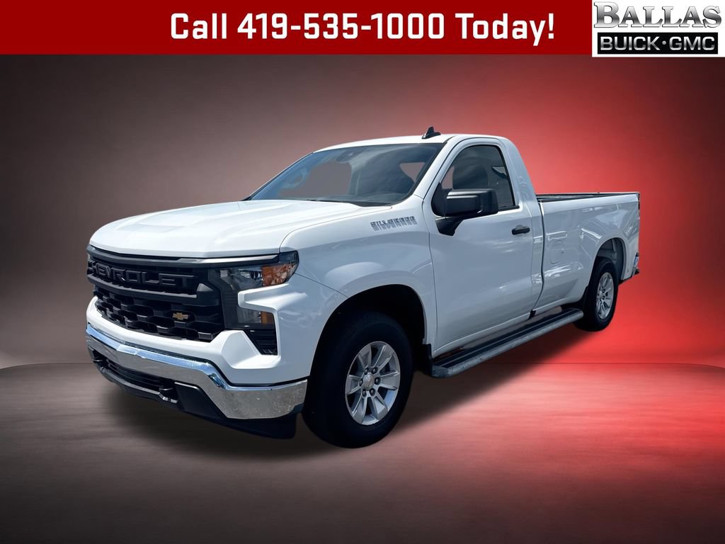 Certified 2024 Chevrolet Silverado 1500 W/T w/ WT Fleet Convenience Package RWD image 1
