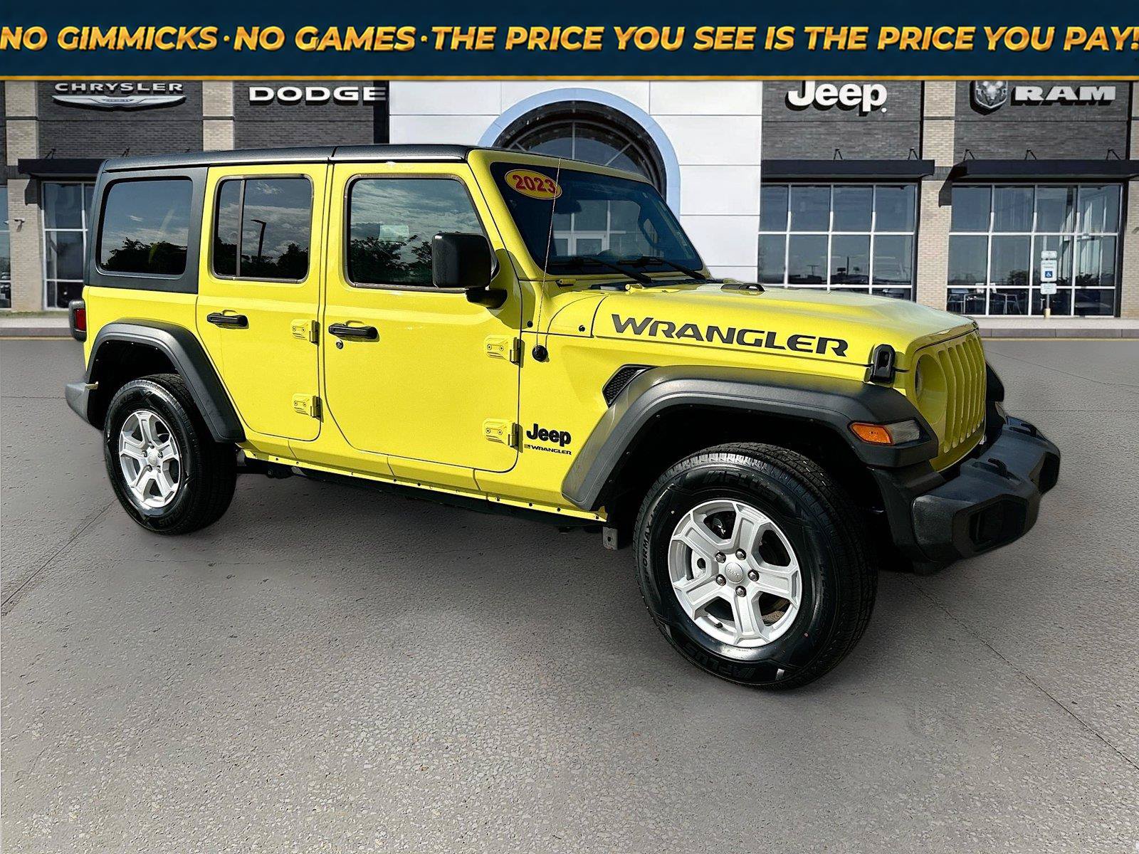 Used 2023 Jeep Wrangler Unlimited Sport