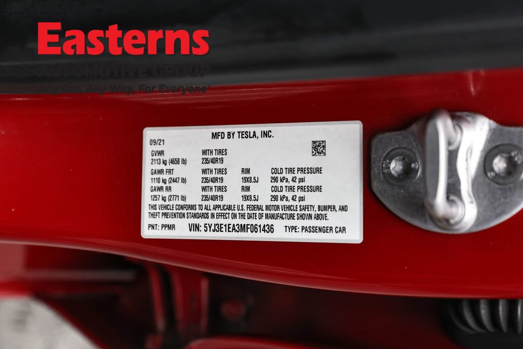Used 2021 Tesla Model 3 Standard Range Plus image 27