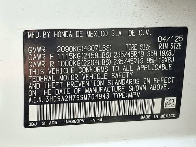 Certified 2025 Acura ADX A-Spec image 29