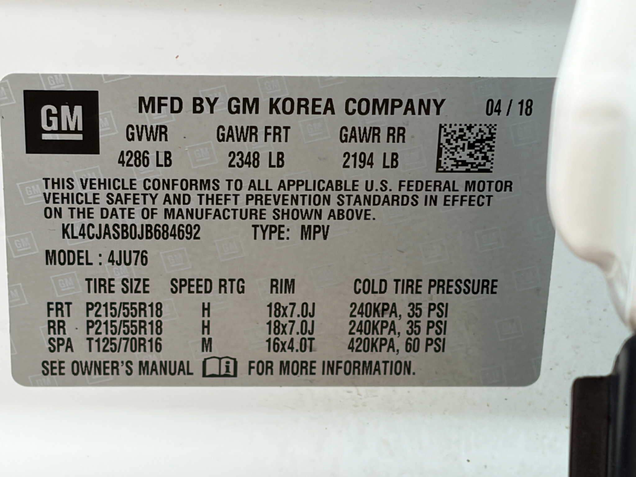 Used 2018 Buick Encore Preferred FWD image 30
