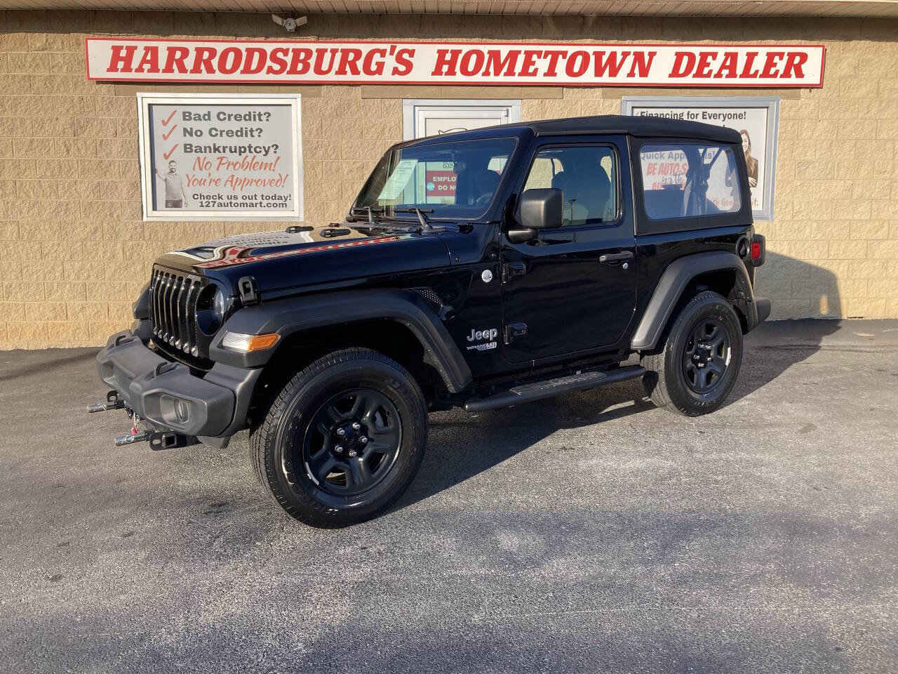 Used 2021 Jeep Wrangler Sport image 1