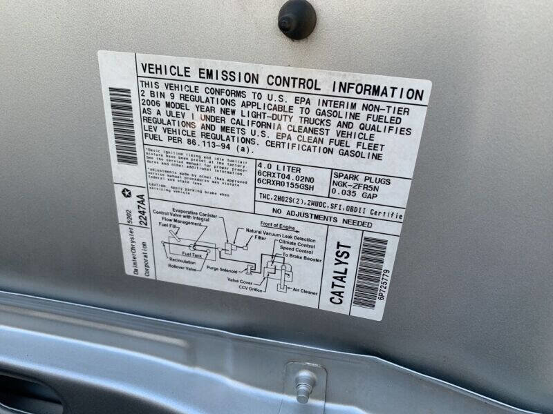 Used 2006 Jeep Wrangler Sport AWD/4WD image 15