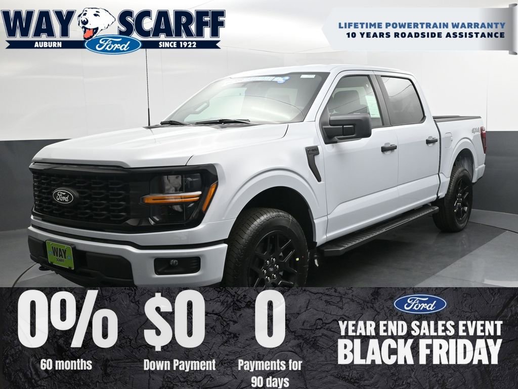 New 2025 Ford F150 STX w/ STX Black Appearance Package