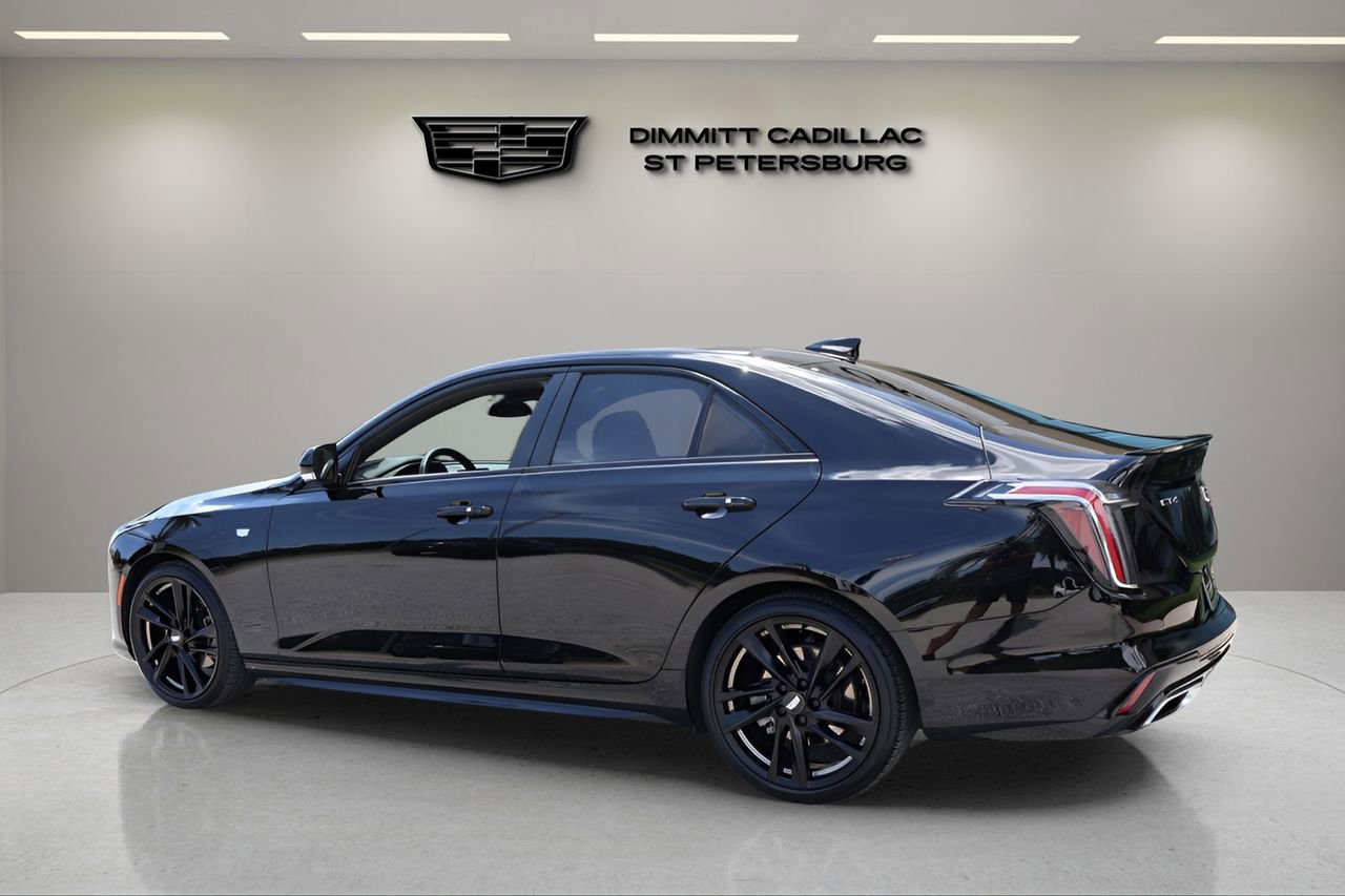 Certified 2023 Cadillac CT4 Sport w/ LPO, Bronce Accent Package RWD image 3