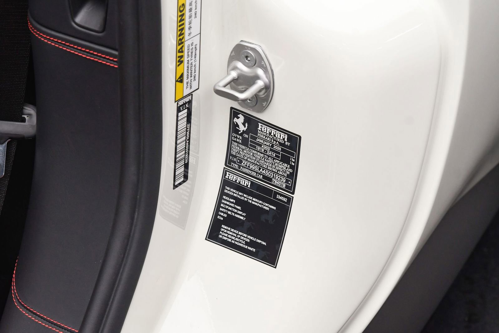 Certified 2025 Ferrari 296 GTB image 62