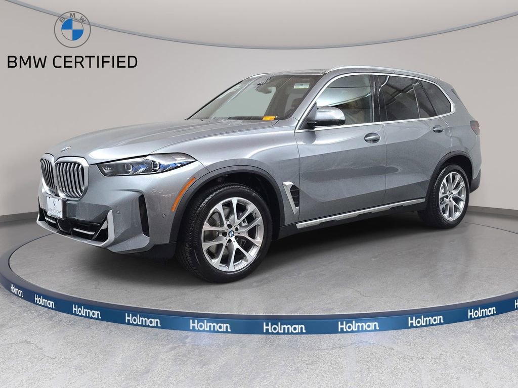 Certified 2024 BMW X5 xDrive40i w/ Premium Package AWD/4WD image 1