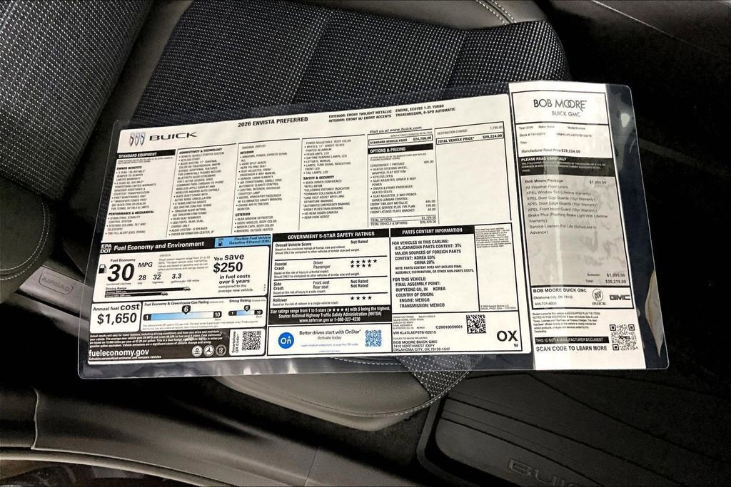 New 2026 Buick Envista Preferred w/ Convenience I Package image 14