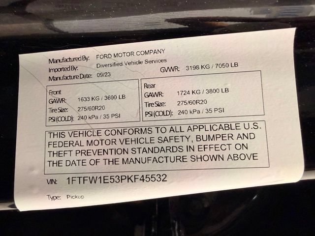 Used 2023 Ford F150 Lariat w/ Equipment Group 502A High AWD/4WD image 58