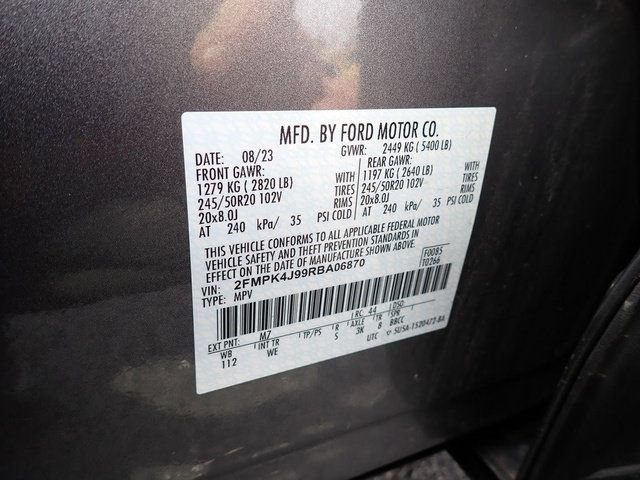 Certified 2024 Ford Edge ST-Line AWD/4WD image 14