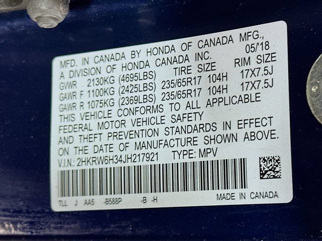 Certified 2018 Honda CR-V LX image 32