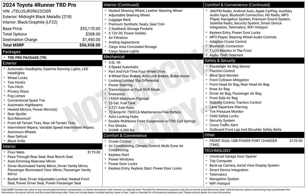 Used 2024 Toyota 4Runner TRD Pro AWD/4WD image 29