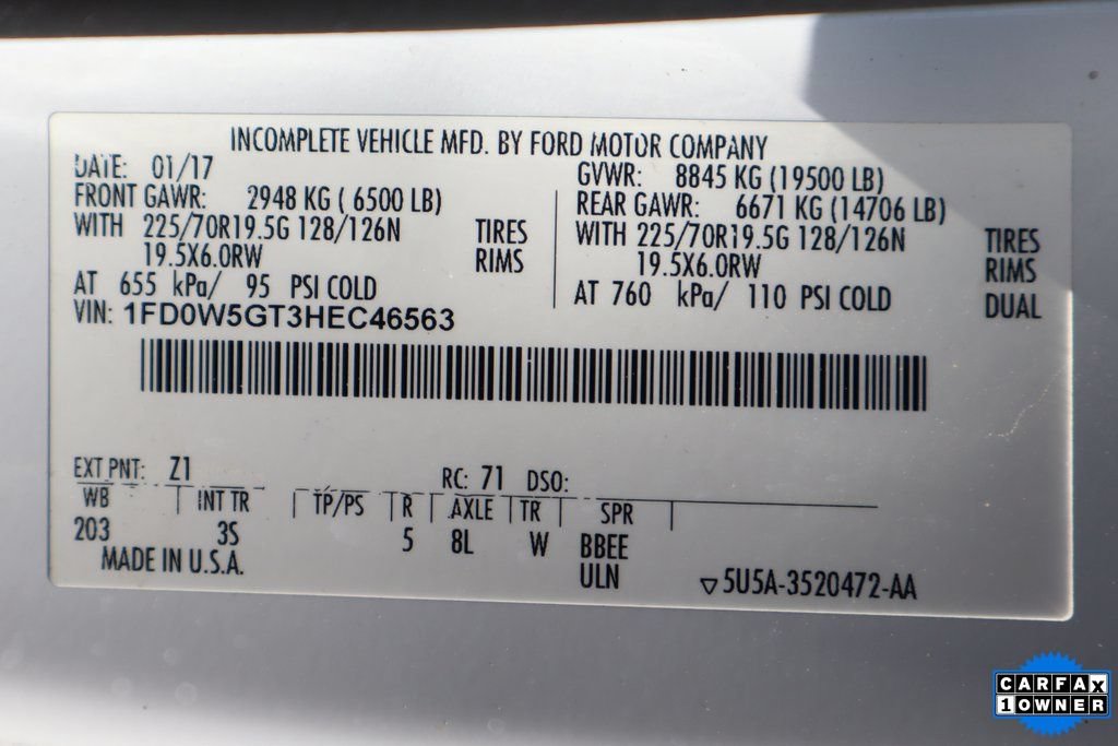 Used 2017 Ford F550 2WD Crew Cab Super Duty image 52
