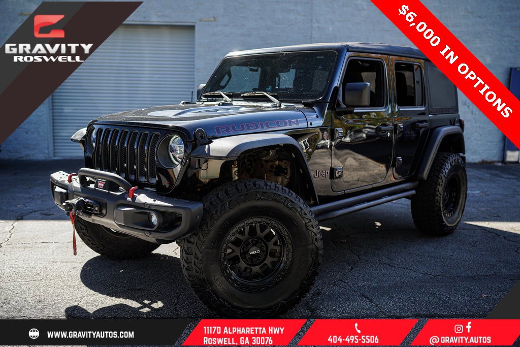 Used 2021 Jeep Wrangler Unlimited Rubicon w/ Steel Bumper Group