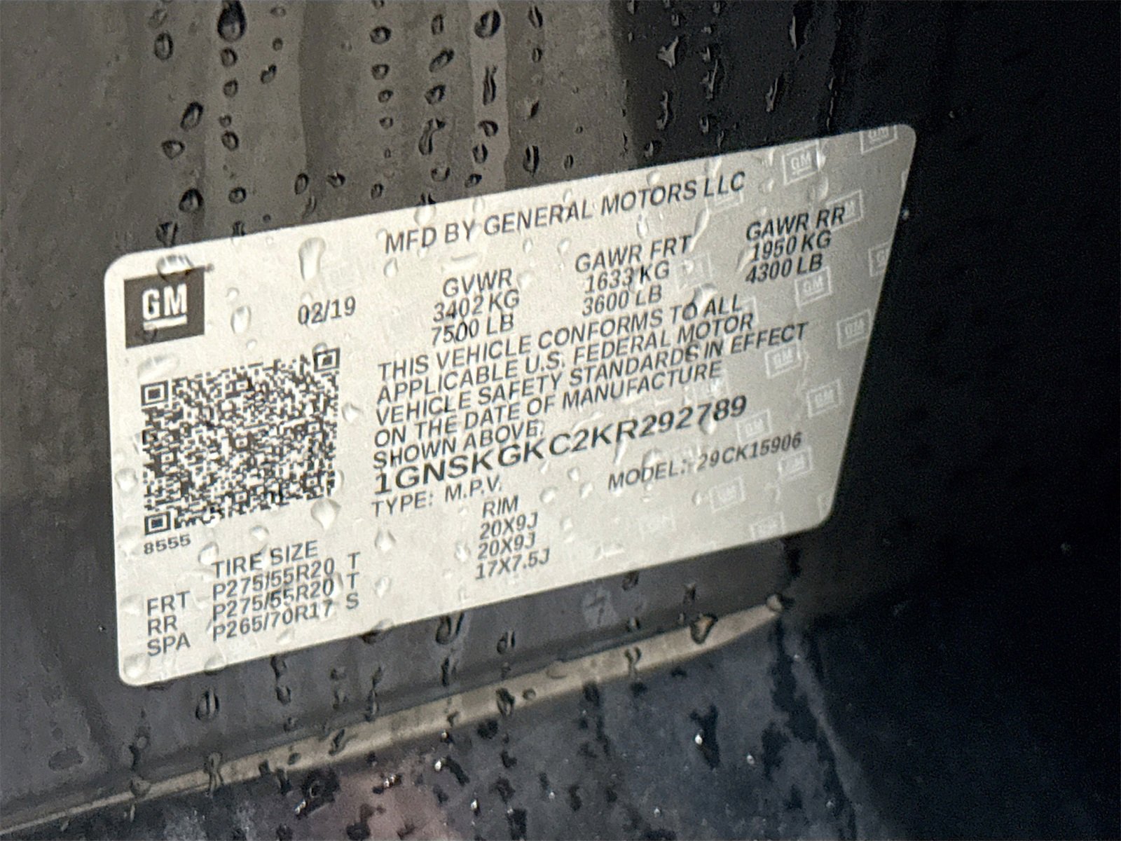 Used 2019 Chevrolet Suburban LS w/ All-Season Package image 33