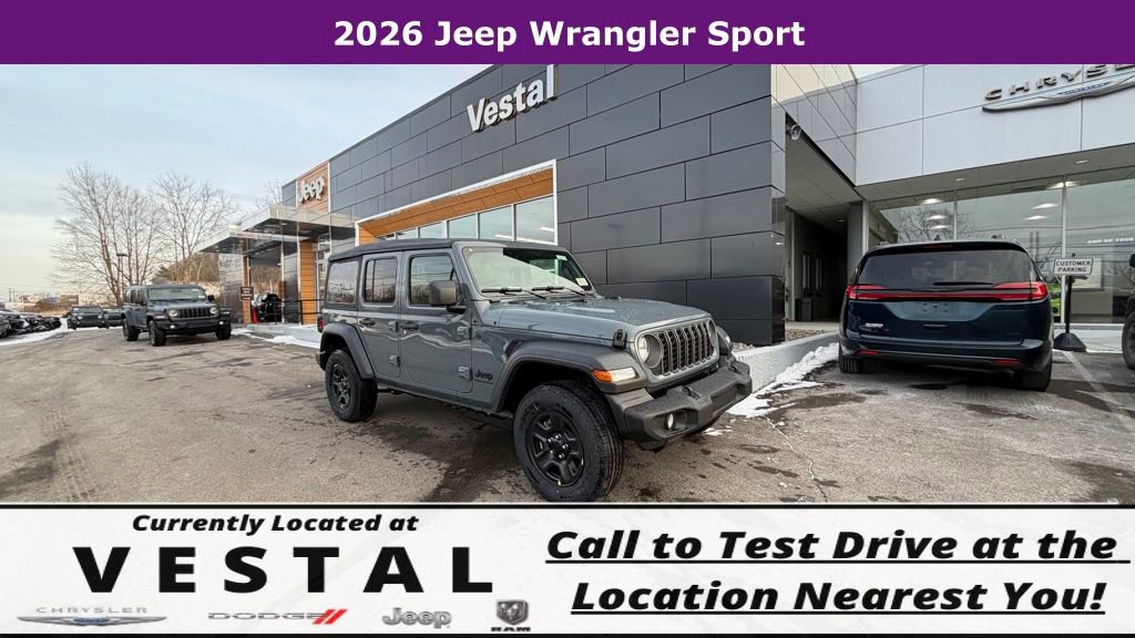 New 2026 Jeep Wrangler Sport