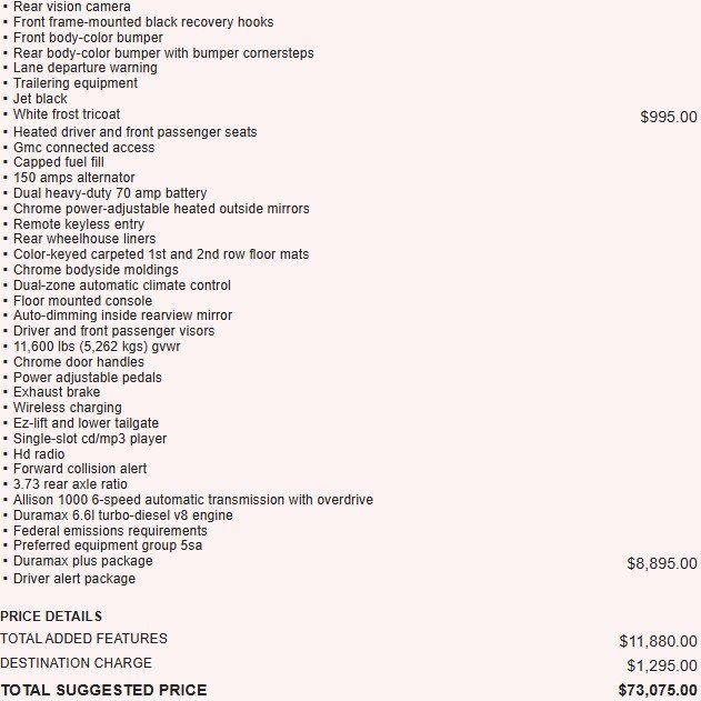 Used 2018 GMC Sierra 3500 Denali w/ Duramax Plus Package image 8