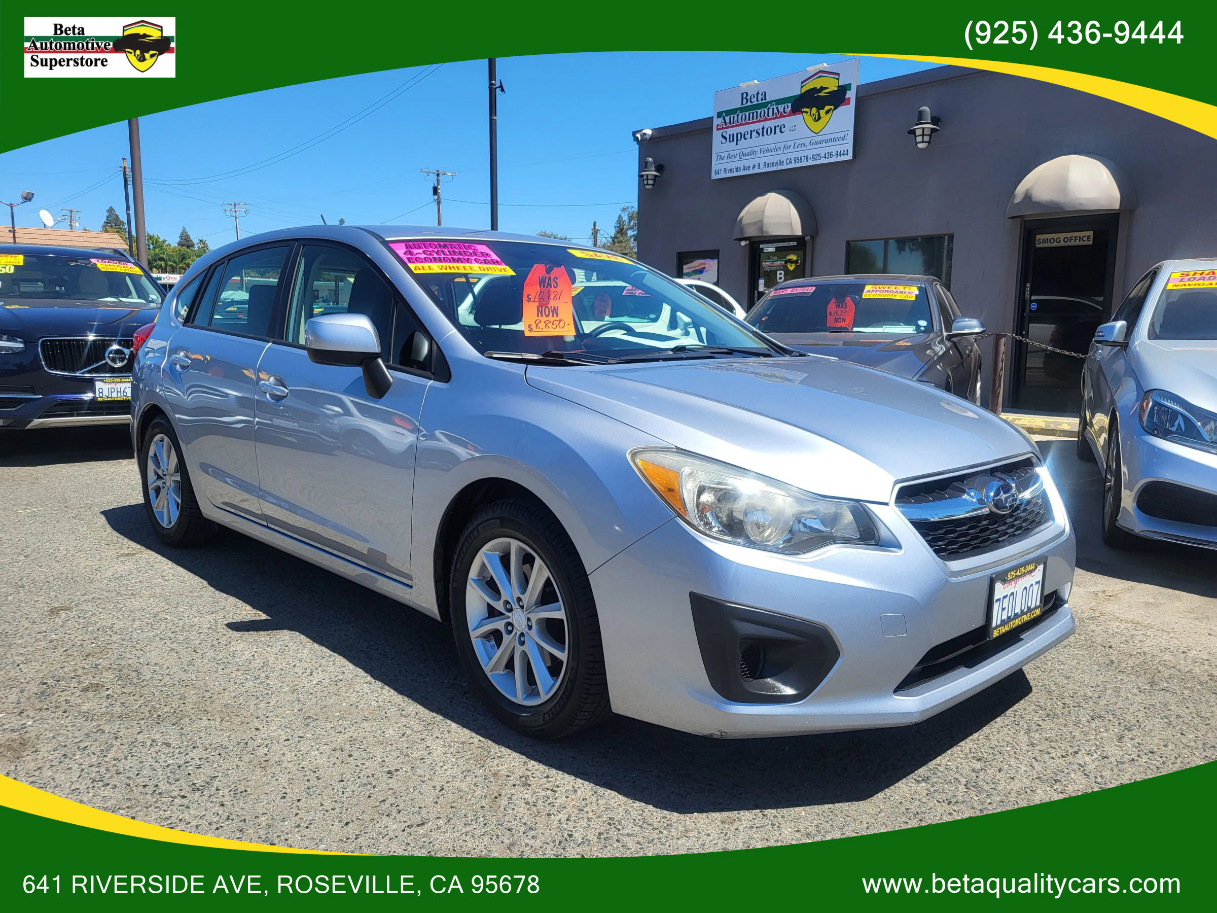Used 2014 Subaru Impreza 2.0i Premium w/ All-Weather Package w/CVT image 2