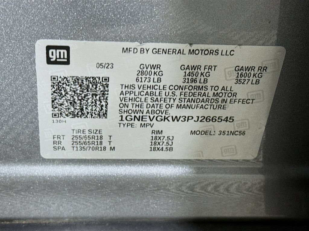 Used 2023 Chevrolet Traverse LT w/ Rear Camera Mirror Package AWD/4WD image 37