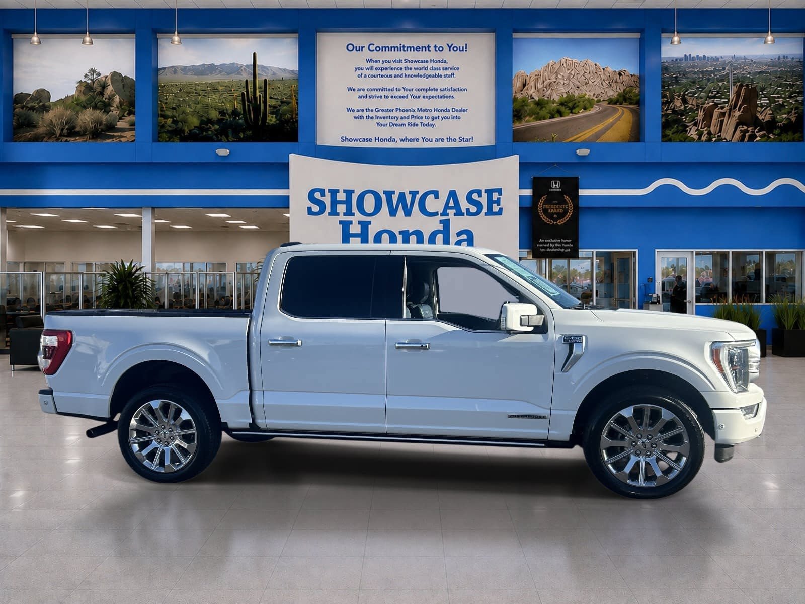 Used 2021 Ford F150 Limited AWD/4WD image 7