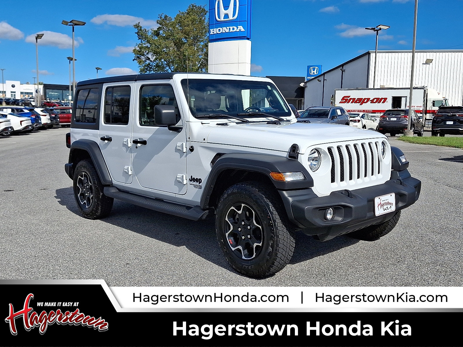 Used 2021 Jeep Wrangler Unlimited Sport image 1