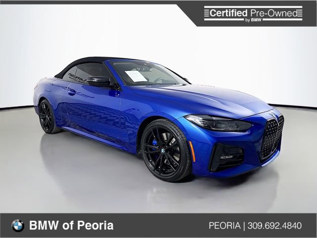 Certified 2023 BMW 430i xDrive Convertible w/ M Sport Package AWD/4WD image 1