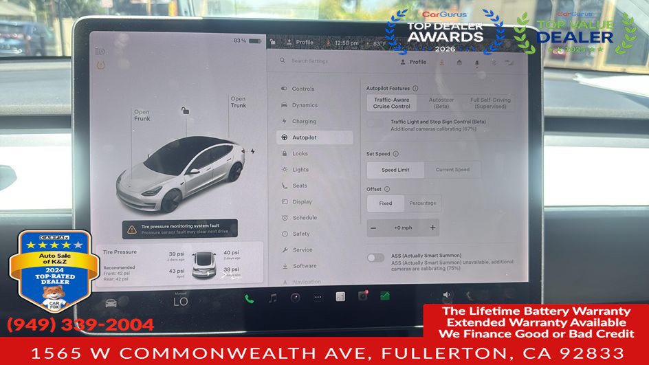 Used 2021 Tesla Model 3 Standard Range Plus RWD image 39