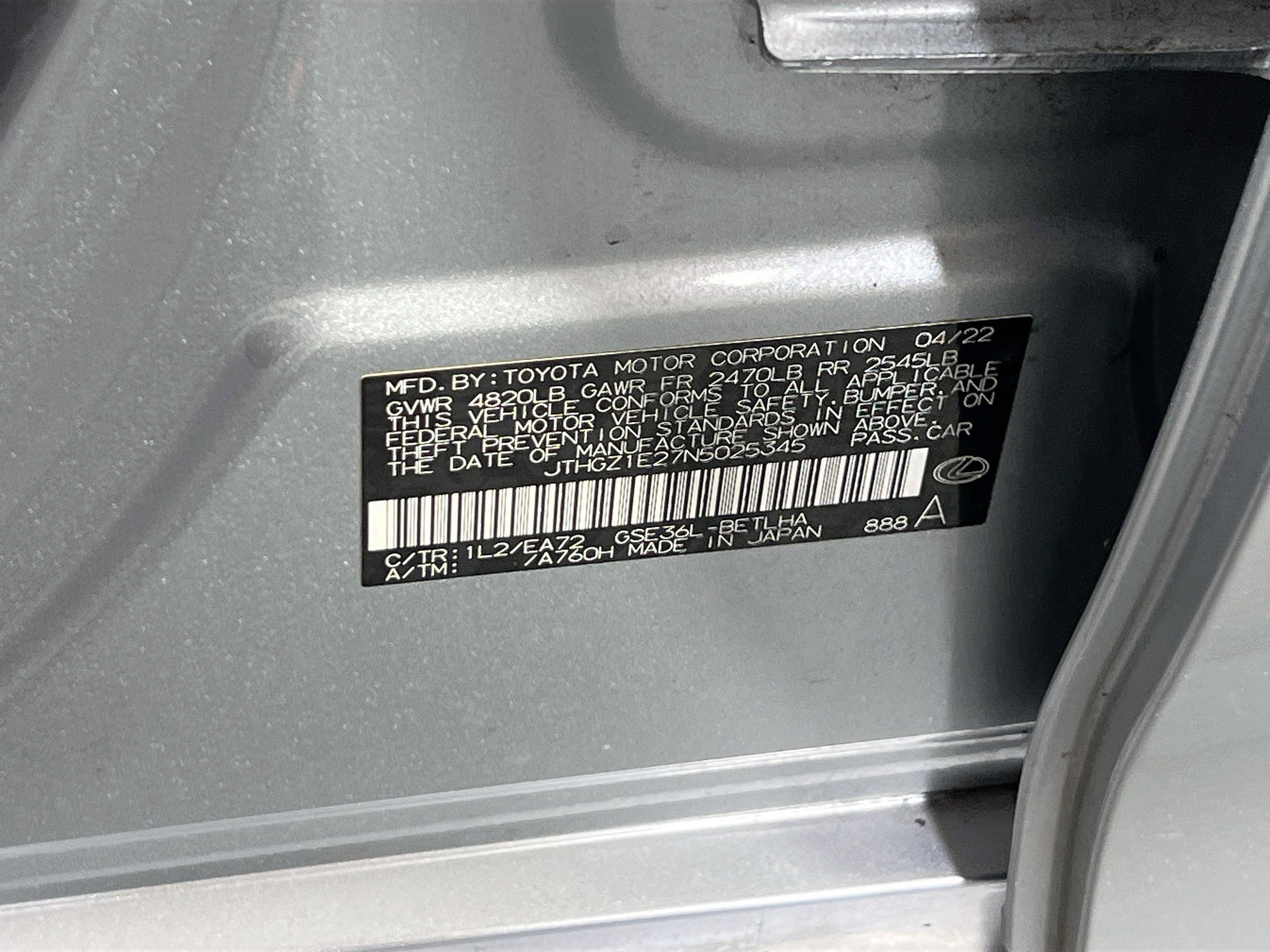 Used 2022 Lexus IS 350 F Sport image 31