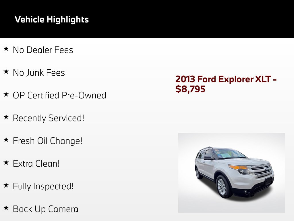Used 2013 Ford Explorer XLT AWD/4WD image 57