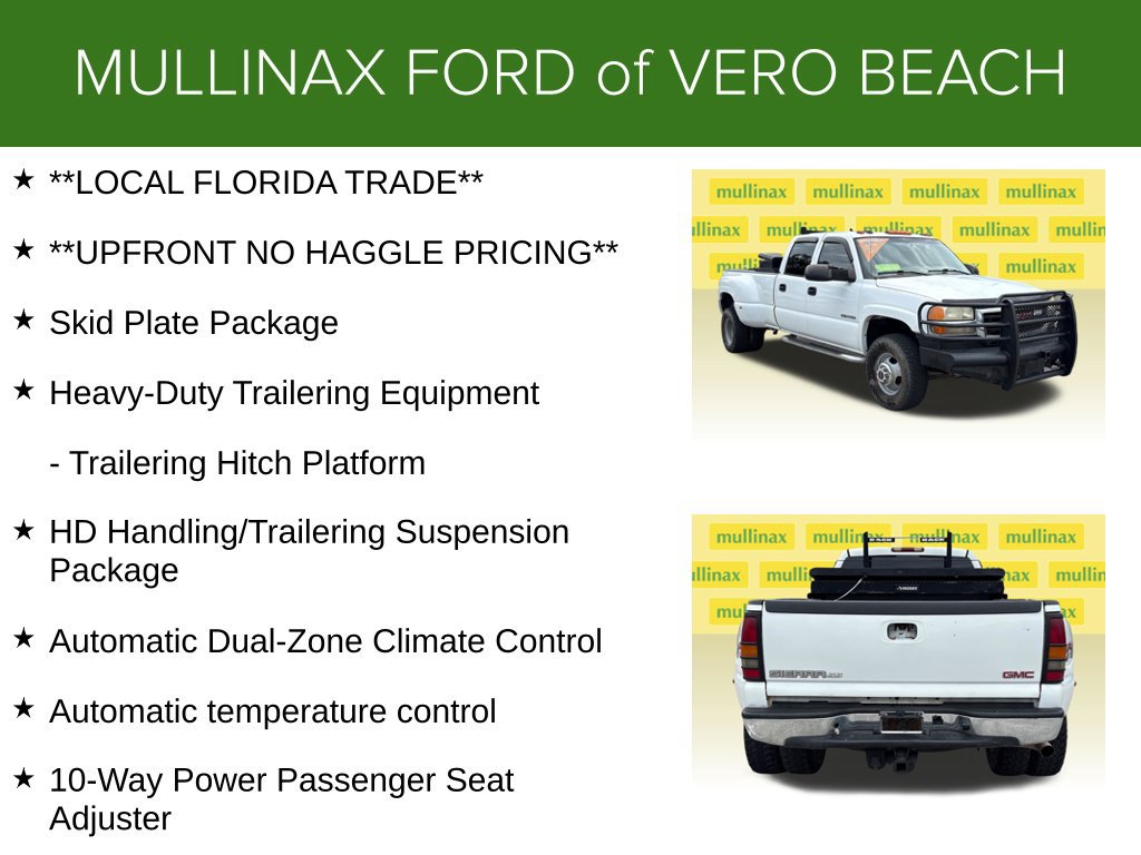 Used 2004 GMC Sierra 3500 SLT w/ Skid Plate Package AWD/4WD image 5