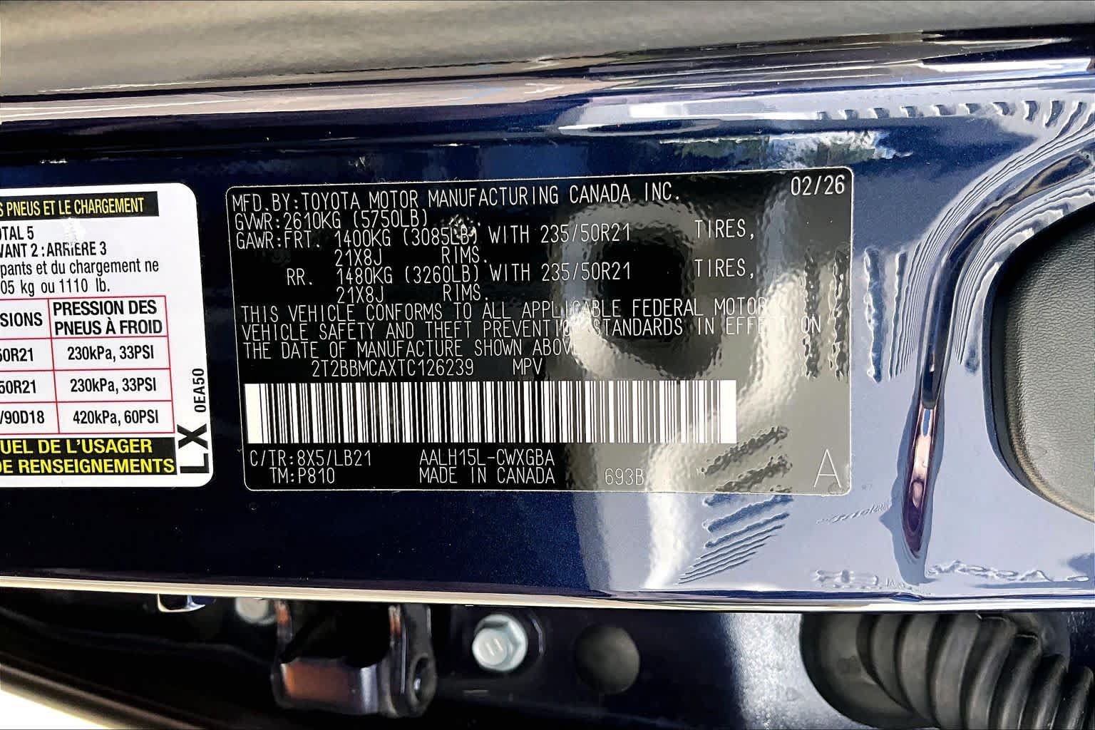 Used 2026 Lexus RX 350 w/ Convenience Package AWD/4WD image 34