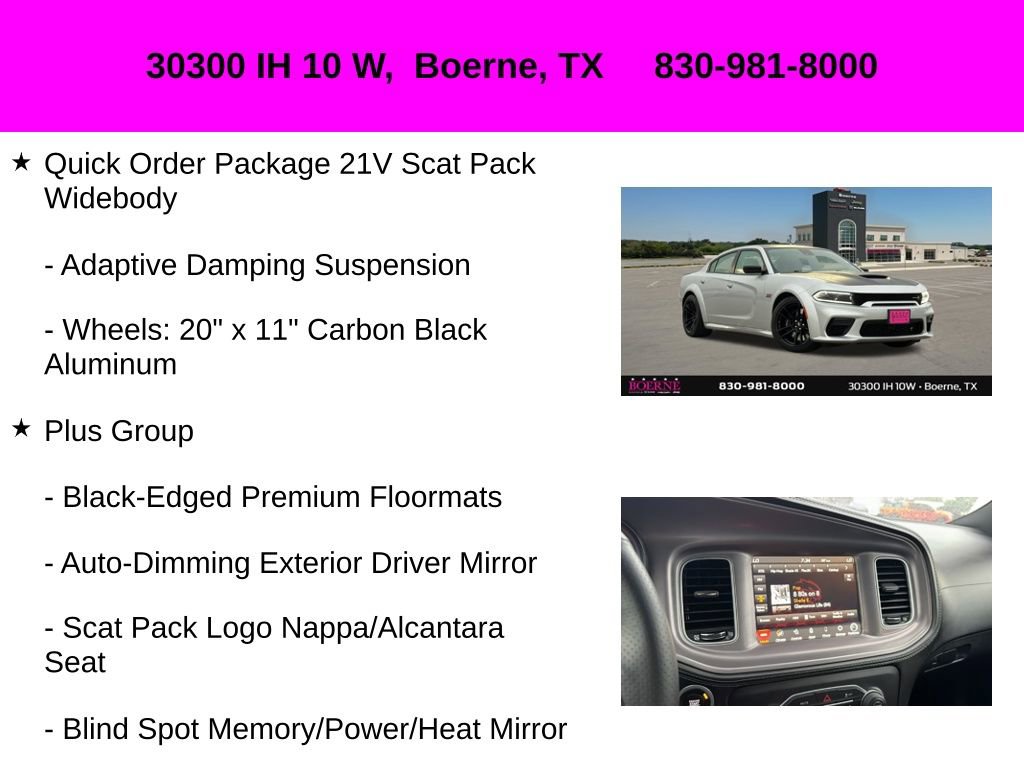 Used 2023 Dodge Charger Scat Pack RWD image 20