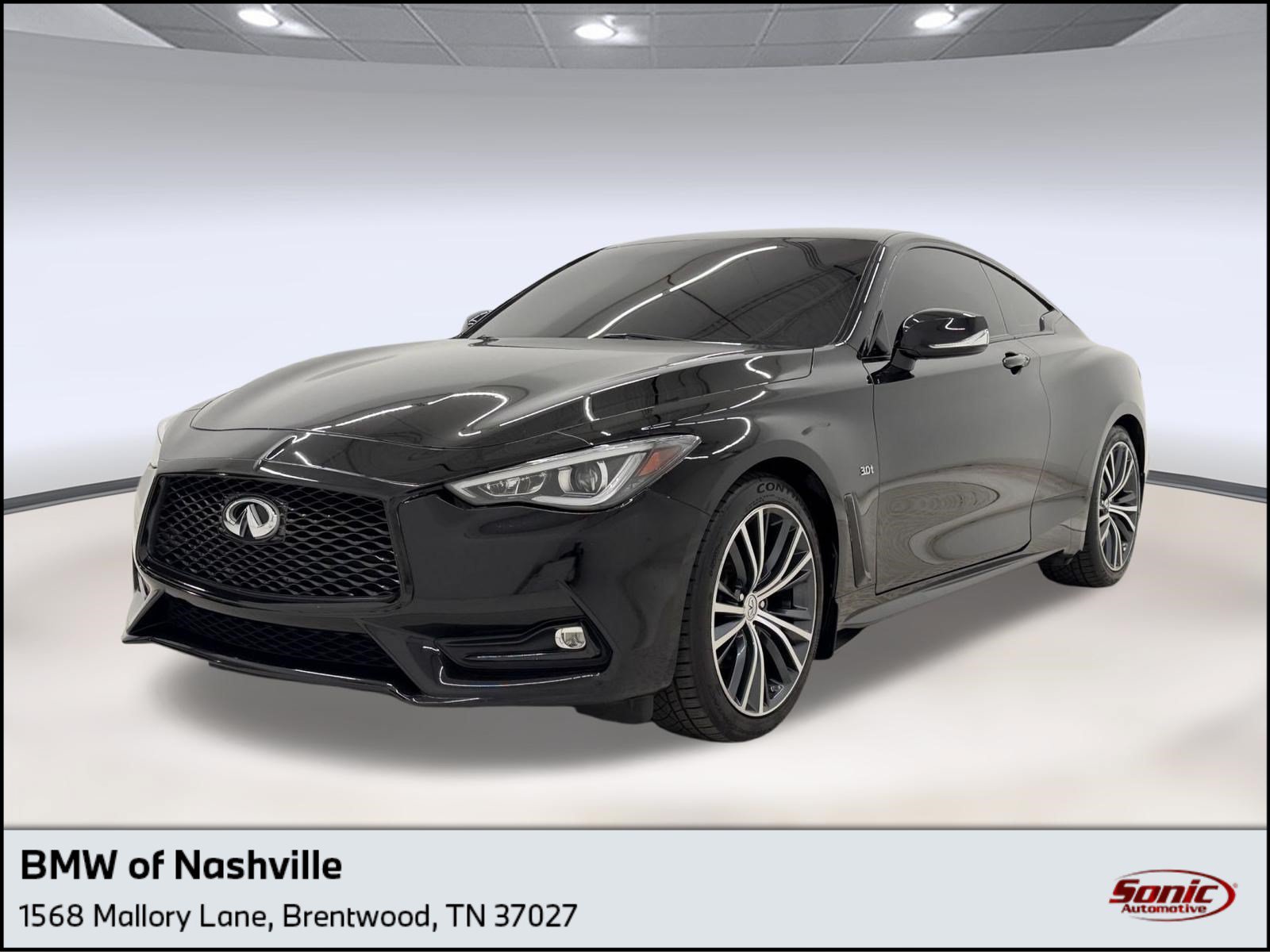 Used 2018 INFINITI Q60 3.0t Luxe w/ Sensory Package 3.0T Luxe