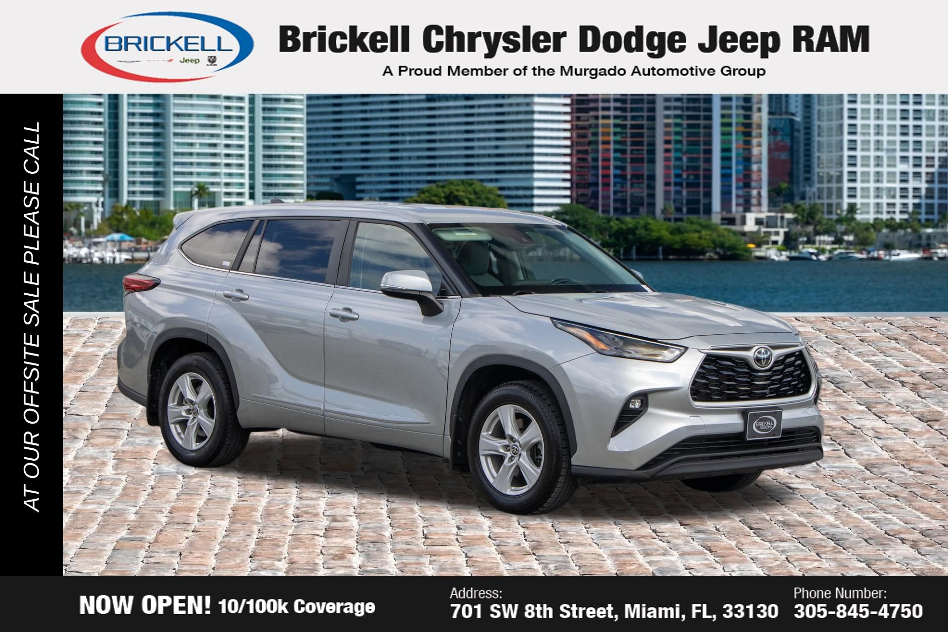 Used 2023 Toyota Highlander LE image 3