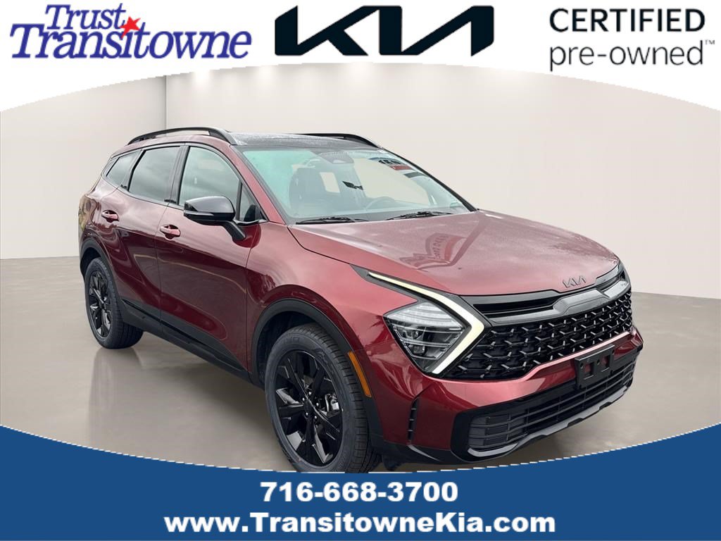 Certified 2025 Kia Sportage X-Line w/ Premium Package