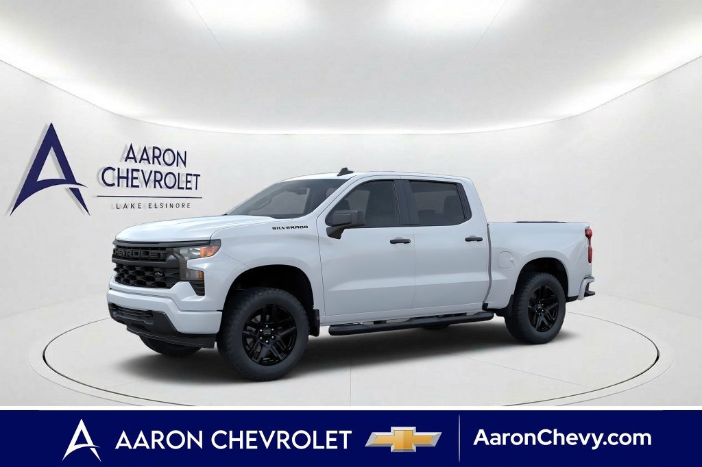 New 2026 Chevrolet Silverado 1500 Custom w/ Turbomax Blackout Package