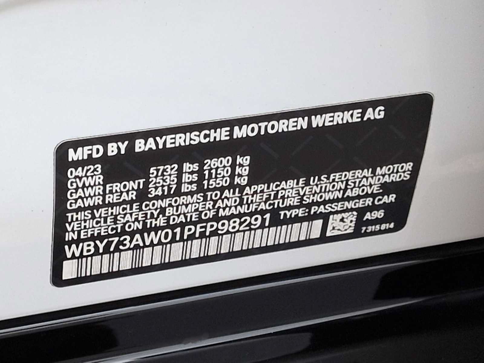 Used 2023 BMW i4 eDrive40 w/ M Sport Package RWD image 38