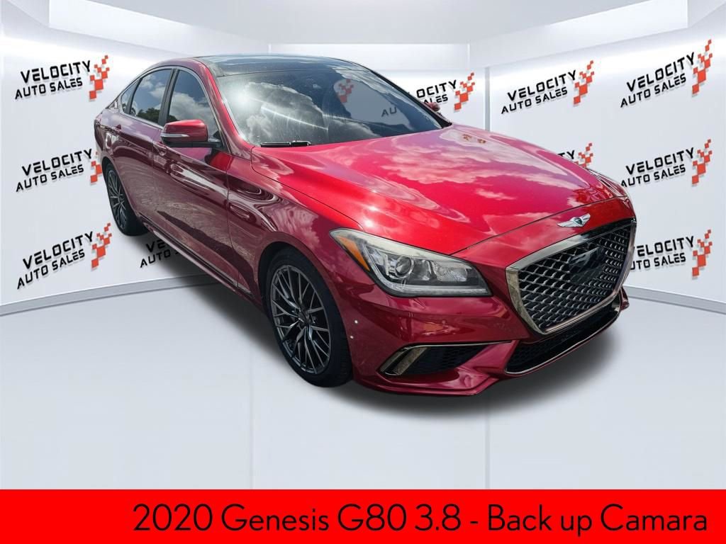 Used 2020 Genesis G80 3.8 w/ Sport Package 02 RWD image 1