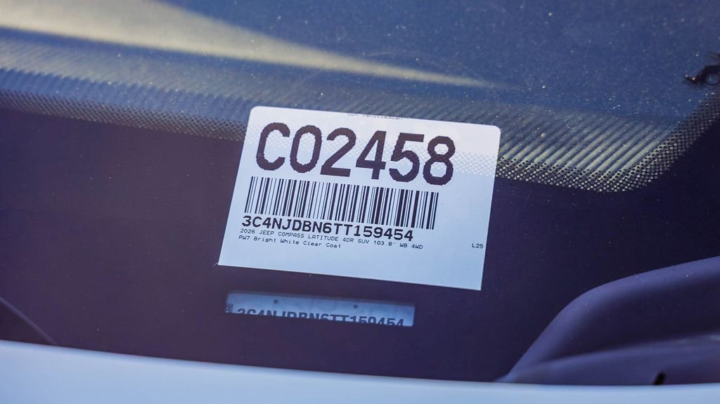 New 2026 Jeep Compass Latitude image 28