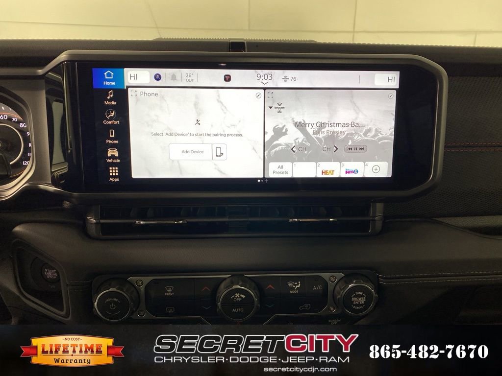 New 2026 Jeep Gladiator Rubicon w/ Steel Power Dome Hood Package AWD/4WD image 22
