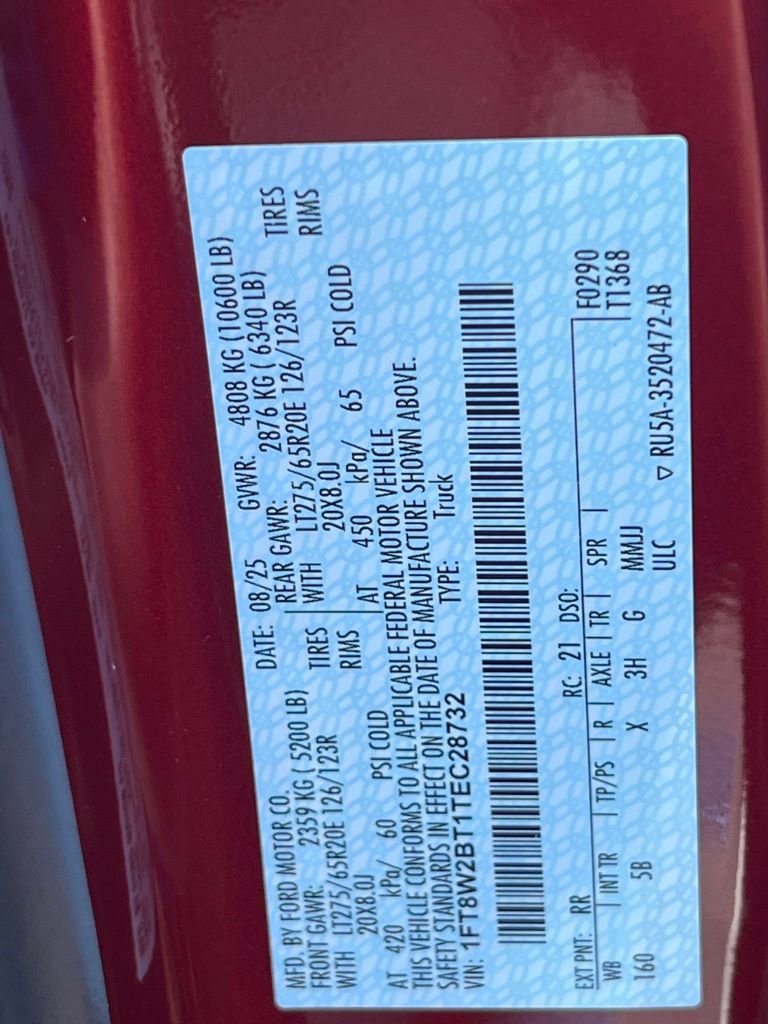 New 2026 Ford F250 Lariat w/ Chrome Package image 48