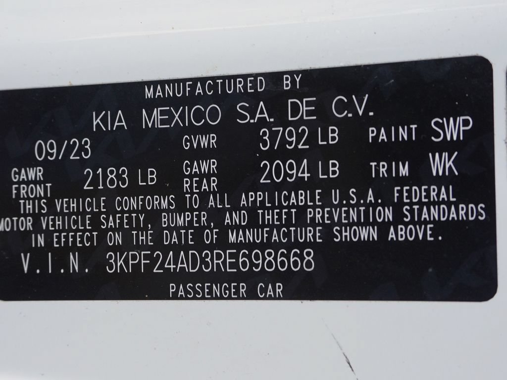 Used 2024 Kia Forte LXS FWD image 44