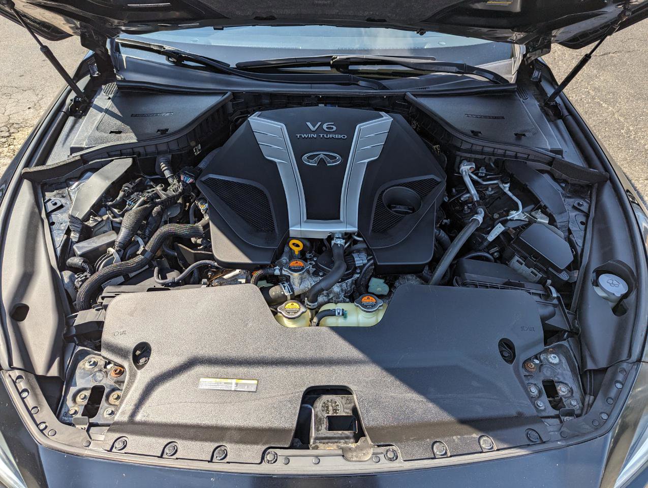 Used 2016 INFINITI Q50 Red Sport 400 image 42