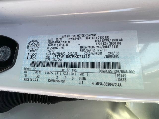 Used 2023 Ford F150 XLT w/ Equipment Group 301A Mid image 34