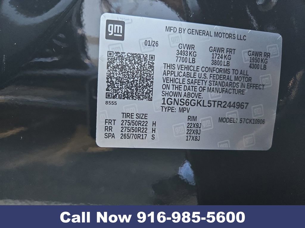 New 2026 Chevrolet Suburban High Country w/ LPO, Get Active Package image 31