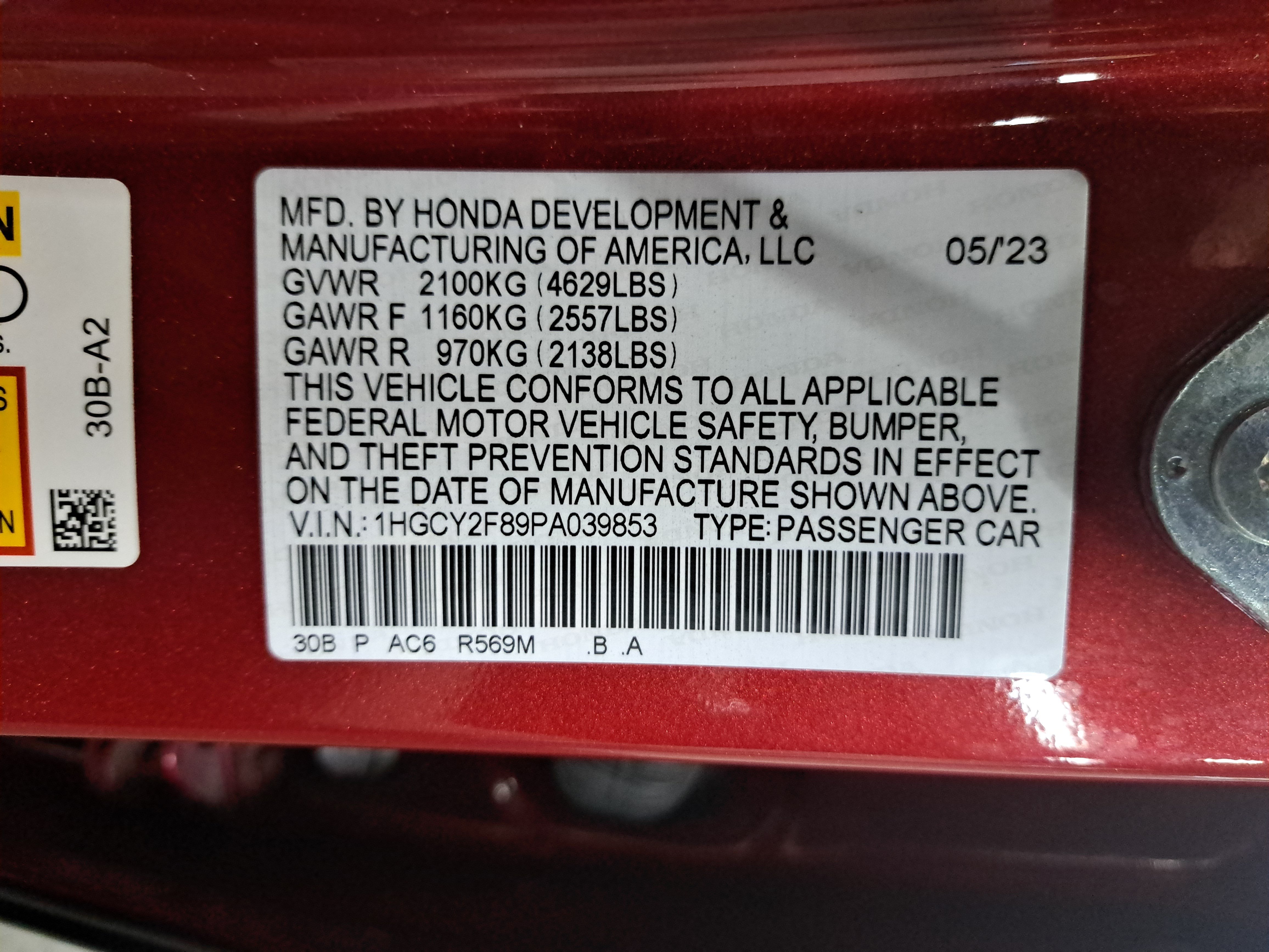 Used 2023 Honda Accord Touring image 36