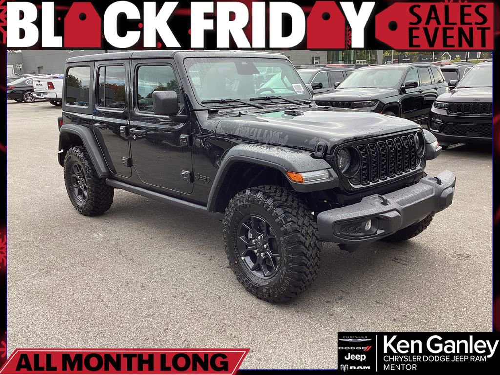 New 2026 Jeep Wrangler Willys