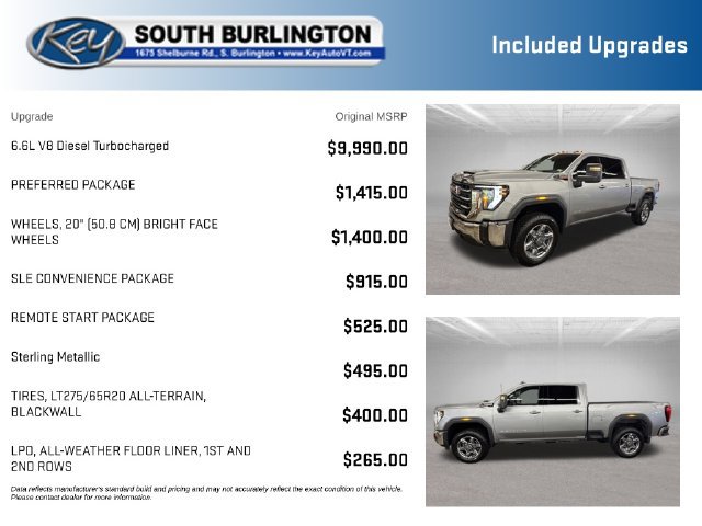 Used 2026 GMC Sierra 2500 SLE w/ Preferred Package AWD/4WD image 3