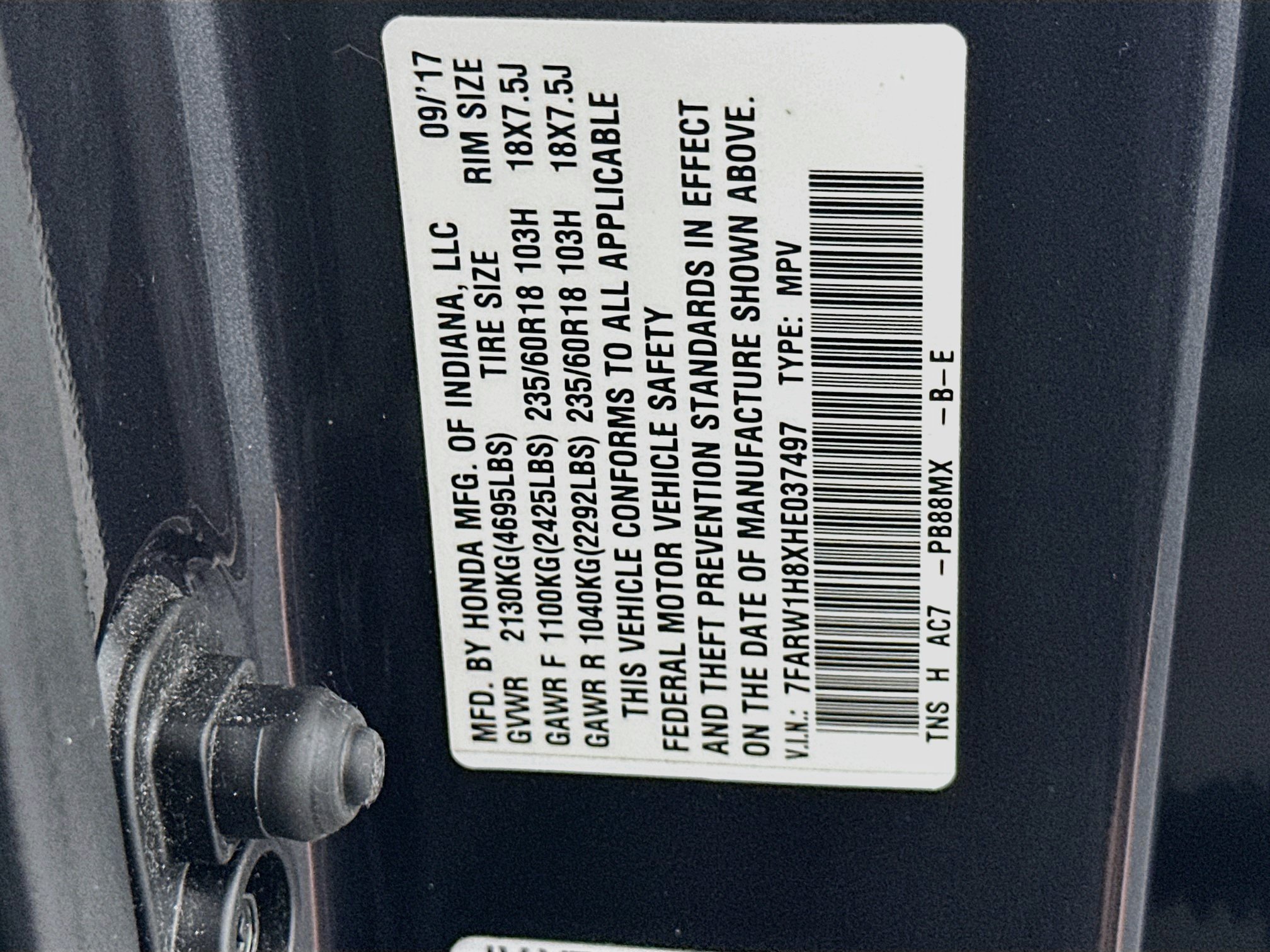 Used 2017 Honda CR-V EX-L image 12