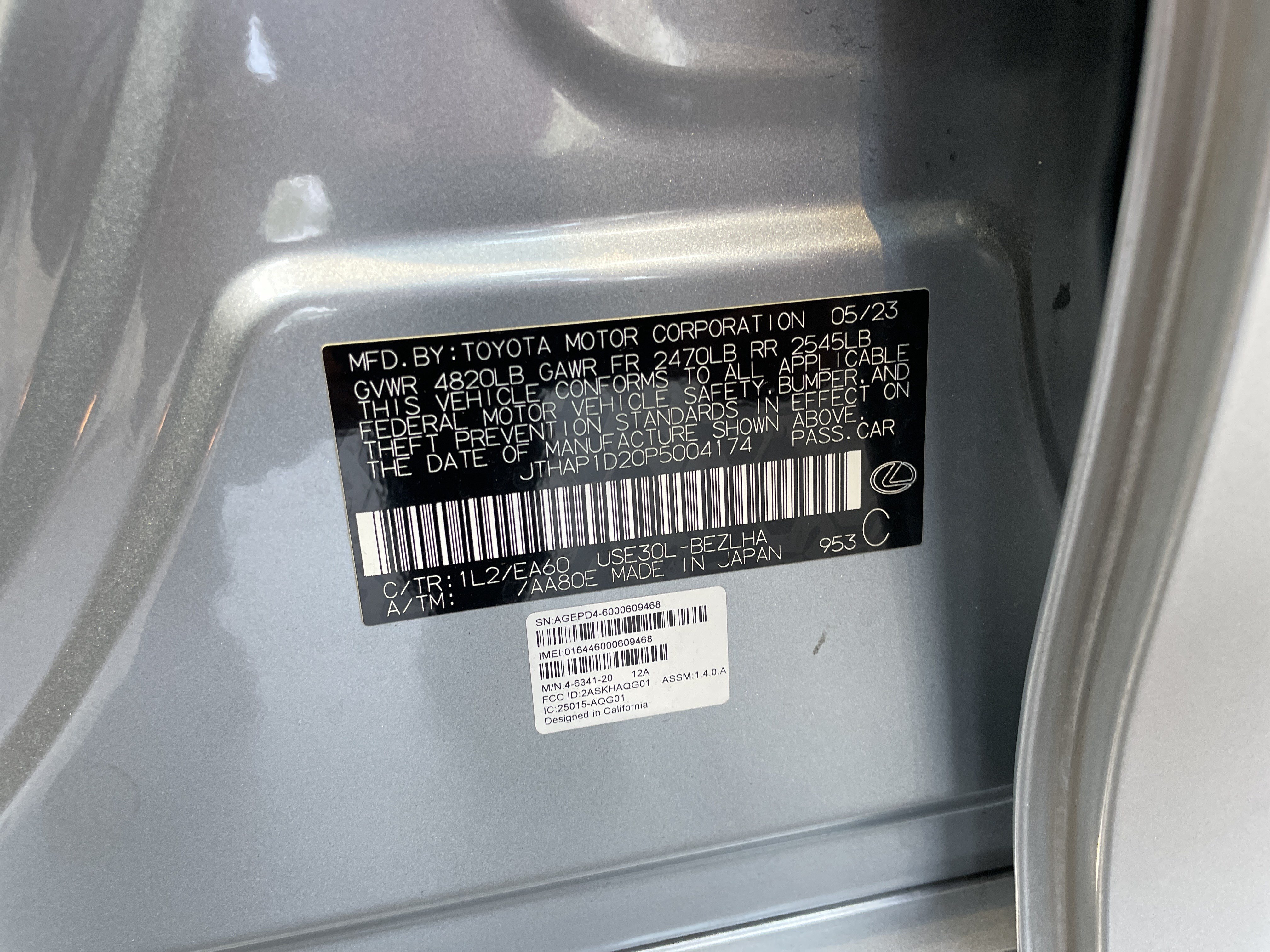 Used 2023 Lexus IS 500 w/ Accessory Package 2 RWD image 44